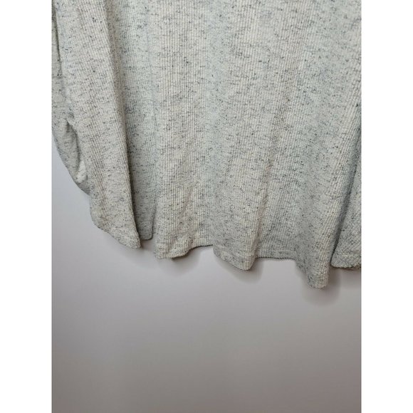 Anthropologie Saturday Sunday Grey High Low Textured Sweater SZ XL - Picture 4 of 8